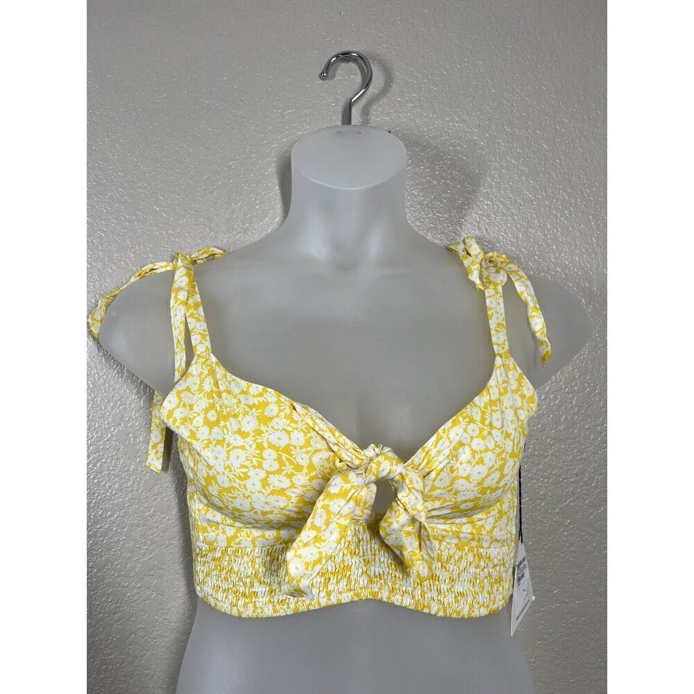 Lost + Wander Sweet Summer Daze Cami Top Yellow White Floral Small S Sample